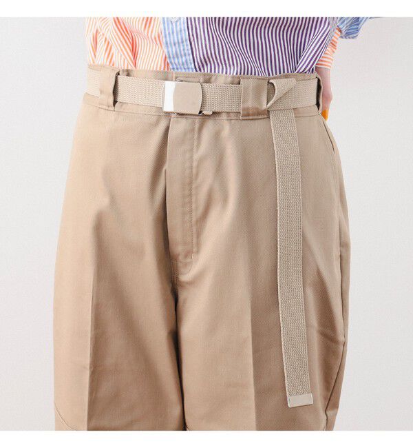 BEAMSBOY「BEAMS BOY / USA テープベルト NEW」|ベルト|BEIGE