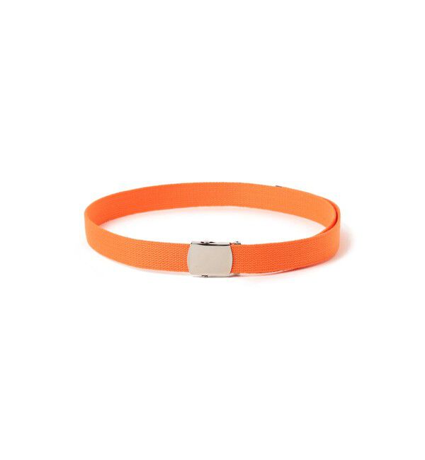 BEAMSBOY「BEAMS BOY / USA テープベルト NEW」|ベルト|ORANGE