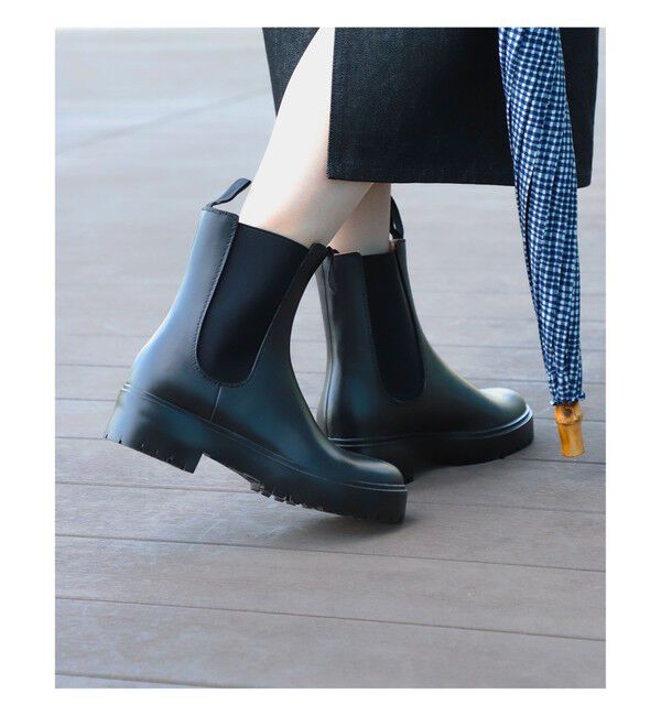 Demi-Luxe BEAMS 「Traditional Weatherwear / MID サイドゴア レインブーツ」|レインシューズ|