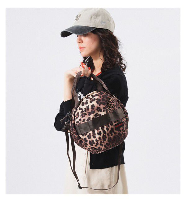BEAMSBOY「【別注】BRIEFING / ヘルメット バッグ レオパード」|その他|