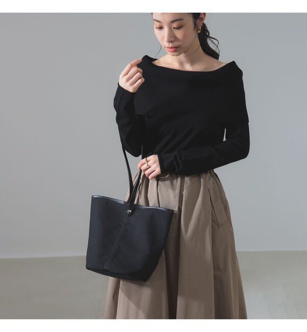 Demi-Luxe BEAMS 「LA TESORINA / SECCHIERO バケツバッグ」|トートバッグ|BLACK&times;BLACK