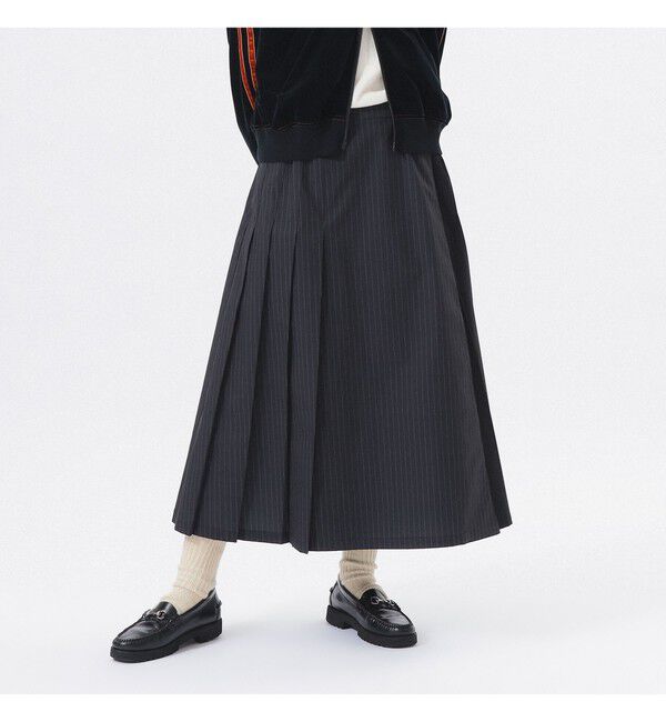 BEAMSBOY「【別注】Gramicci / プリーツ スカート」|スカート|PIN_STRIPE