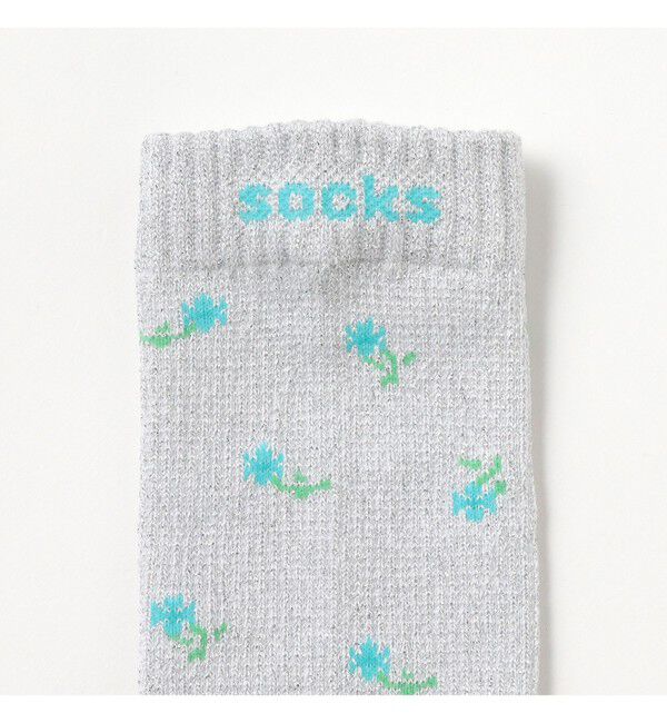 BEAMSBOY「【別注】ROSTER SOX / フラワー サーマル ソックス」|ソックス|