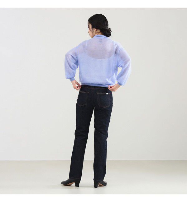 Demi-Luxe BEAMS 「upper hights / THE AMALIE BLUERINSE デニムパンツ」|デニム|