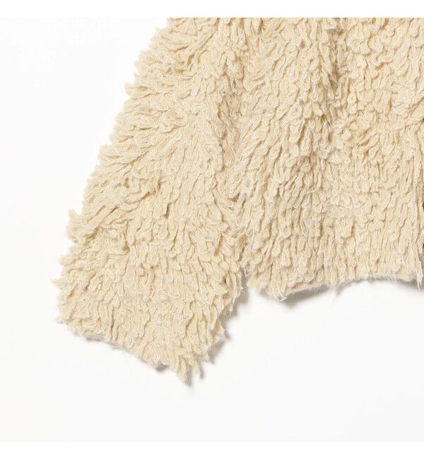 Ray BEAMS 「ミックス ループ編み ニット ジャケット」|ニット・セーター|