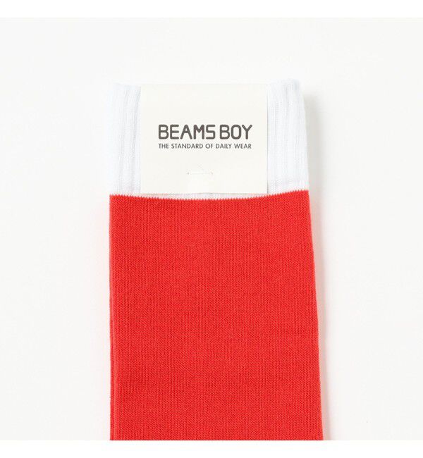 BEAMSBOY「発泡 プリント ソックス」|ソックス|