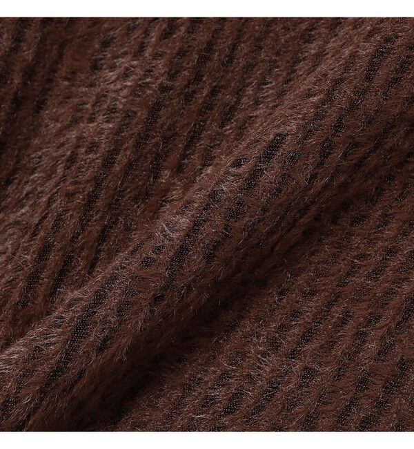 Ray BEAMS 「シャギー ジップ カーディガン」|カーディガン|