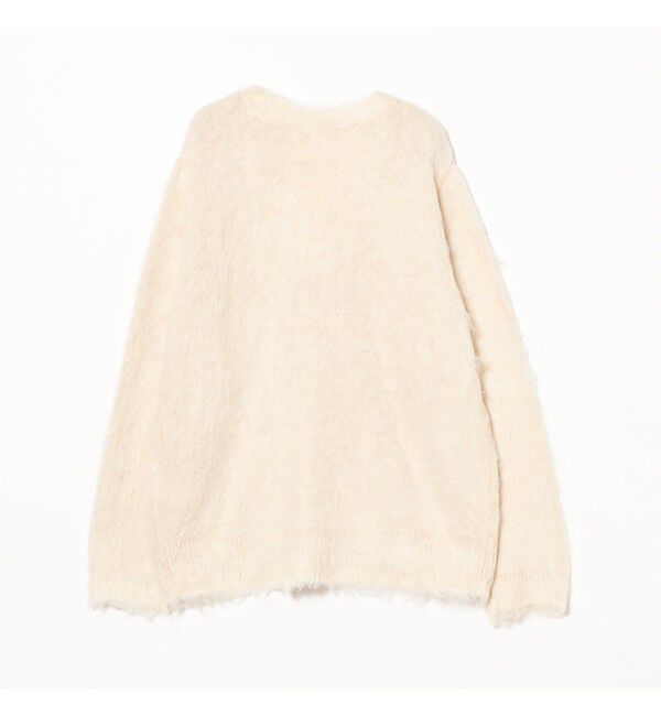 Ray BEAMS 「ヘアリー シャギー Vネック カーディガン」|カーディガン|