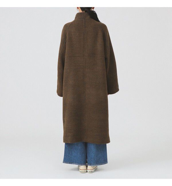 Ray BEAMS 「スタンドカラー シングル コート」|ダッフルコート|