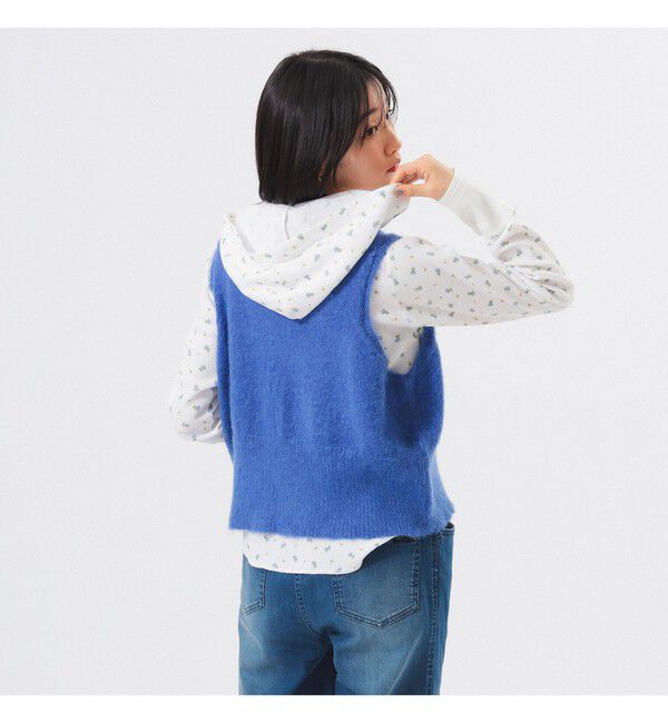 BEAMSBOY「チャイナ ボタン ベスト」|ベスト・ジレ|