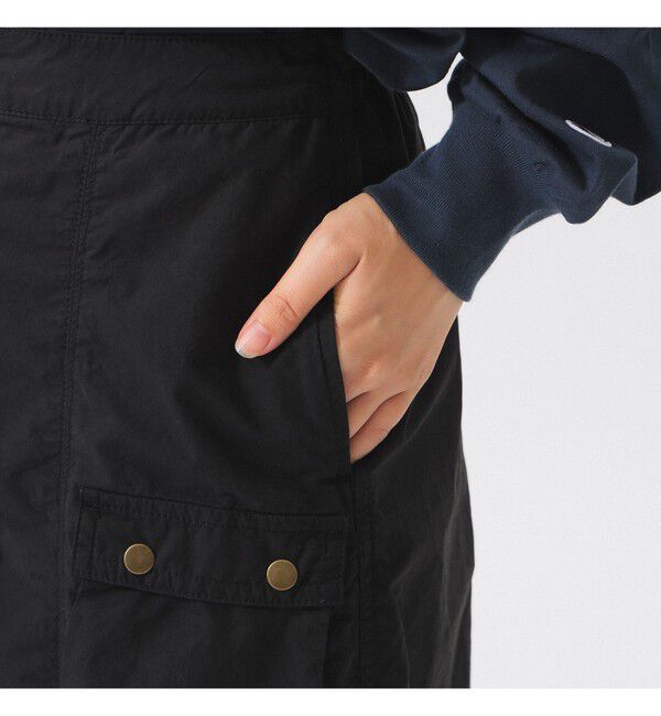 BEAMSBOY「コットン タイプライター ミリタリー スカート」|スカート|