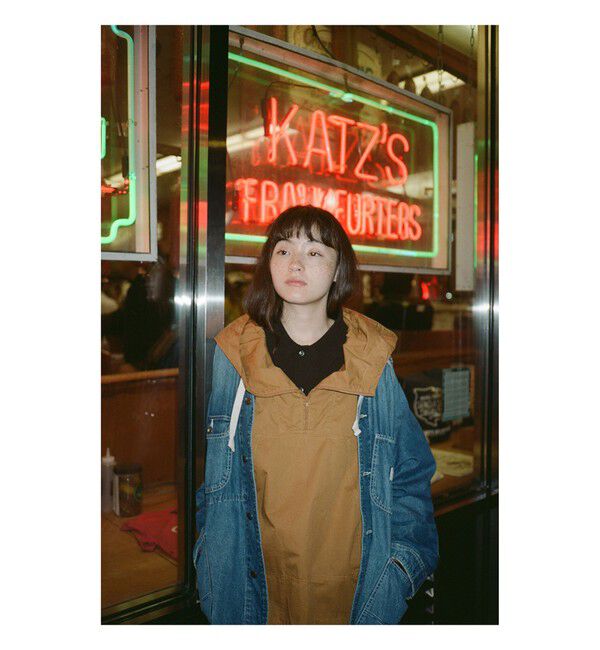 BEAMSBOY「サイドボタン アノラック」|ブルゾン・スタジャン|MUSTARD