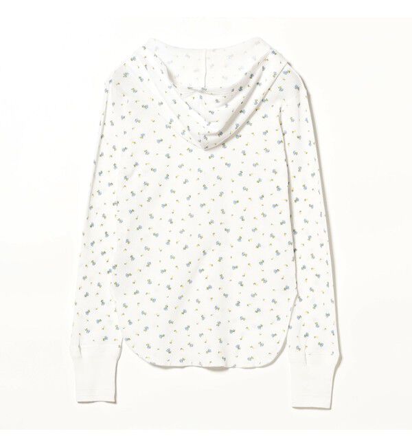 BEAMSBOY「フラワー サーマル パーカー」|Tシャツ・カットソー|