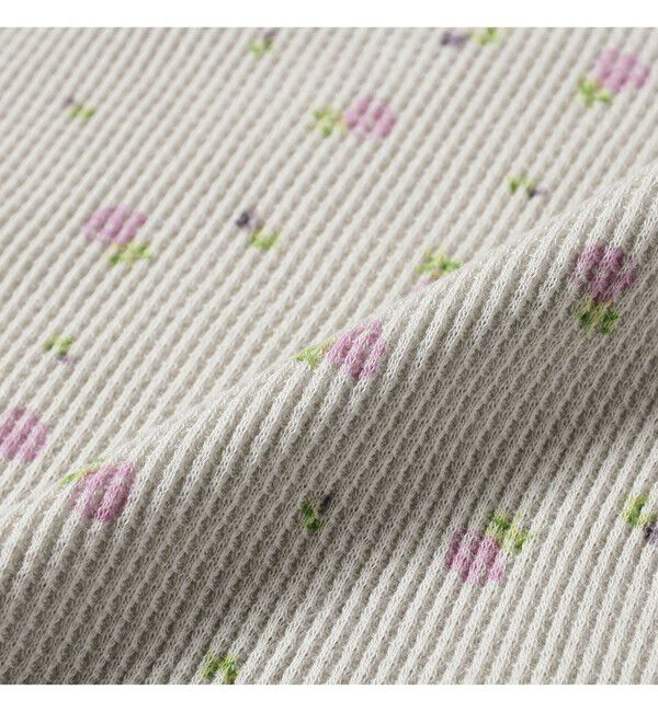 BEAMSBOY「フラワー サーマル パーカー」|Tシャツ・カットソー|