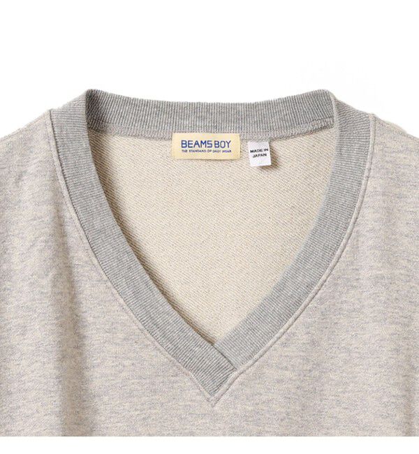 BEAMSBOY「フリーダムスリーブ Vネック スウェット」|スウェット・ジャージ|