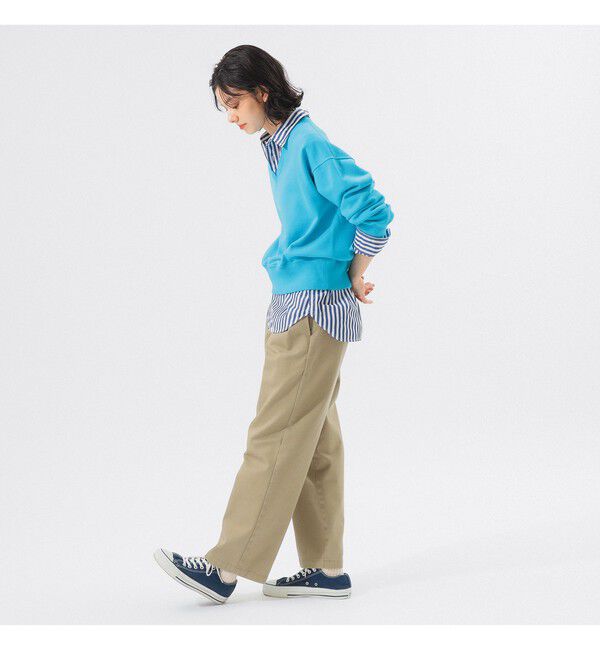 BEAMSBOY「フリーダムスリーブ Vネック スウェット」|スウェット・ジャージ|