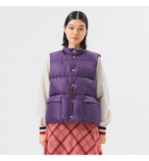 BEAMSBOY「リバーシブル ダウン ベスト」|ベスト・ジレ|