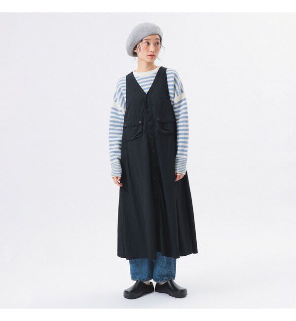 BEAMSBOY「7ゲージ ボーダー クルー ニット」|ニット・セーター|