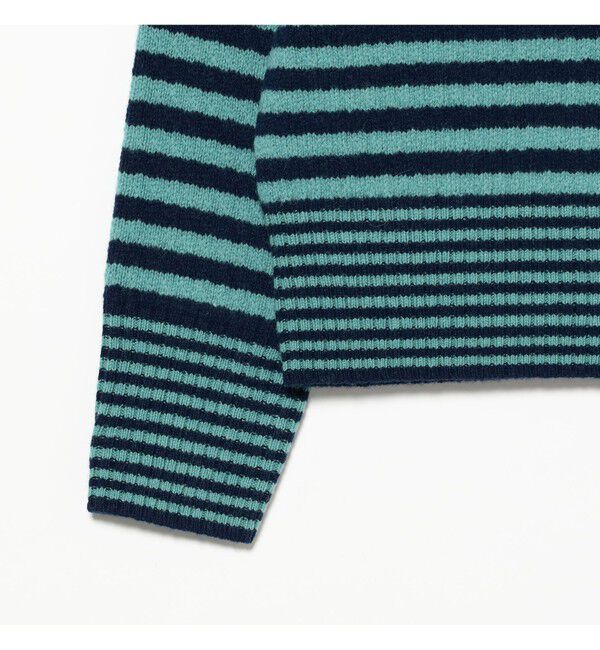 BEAMSBOY「7ゲージ ボーダー クルー ニット」|ニット・セーター|