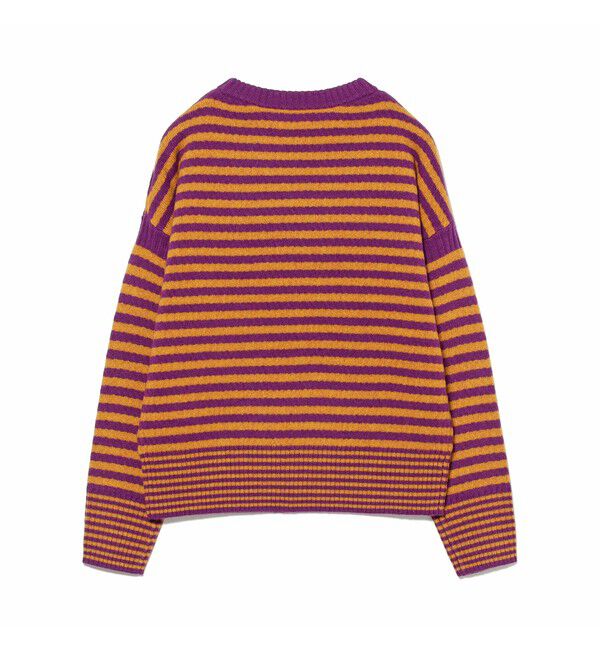 BEAMSBOY「7ゲージ ボーダー クルー ニット」|ニット・セーター|