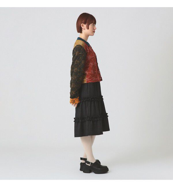 Ray BEAMS 「【別注】YanYan / June collared cardigan」|カーディガン|