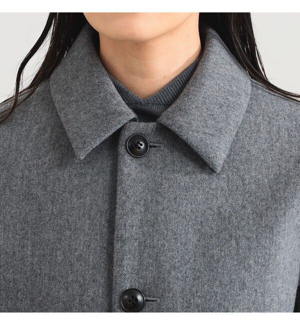 Demi-Luxe BEAMS 「AK+1 / ボンディング コート」|ダッフルコート|