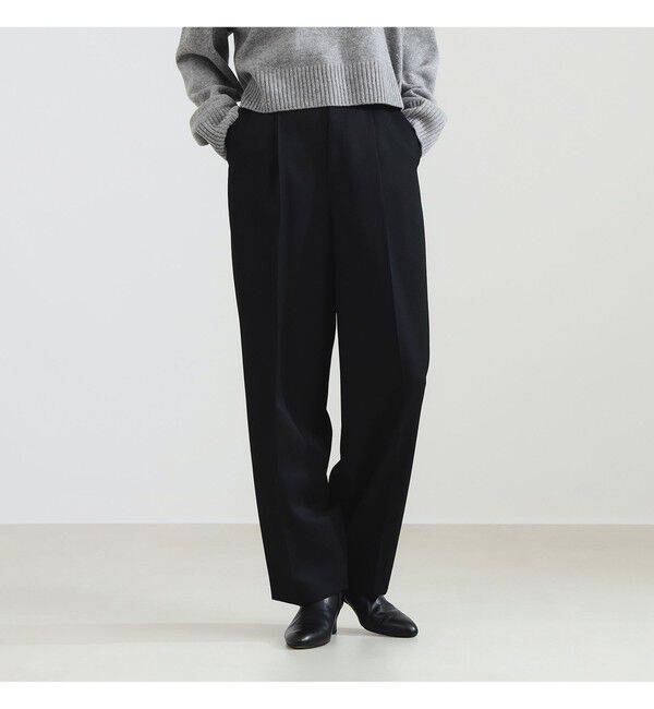 Demi-Luxe BEAMS 「ツイル テーパード パンツ」|チノ|