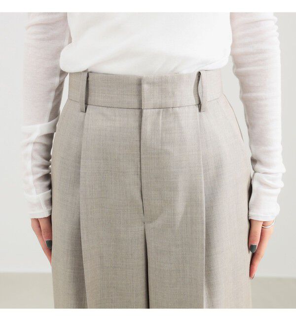 Demi-Luxe BEAMS 「ツイル テーパード パンツ」|チノ|