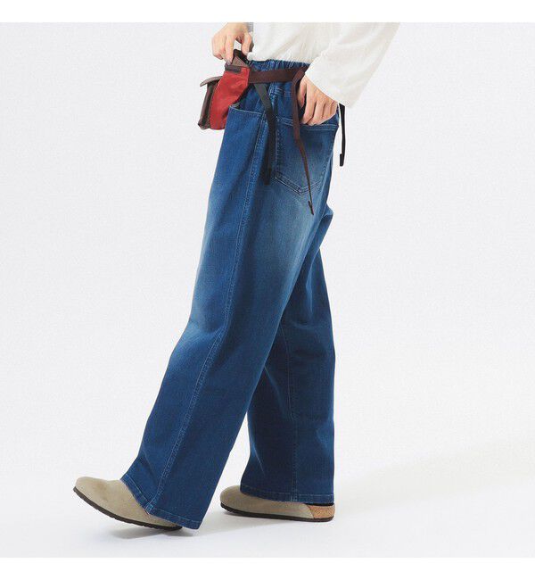 BEAMSBOY「【別注】Gramicci / 5ポケット ワイド デニム」|チノ|INDIGO