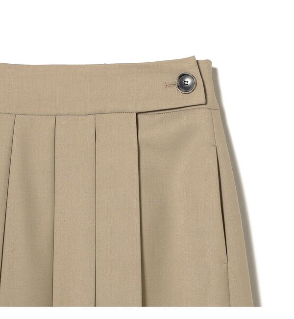 Demi-Luxe BEAMS 「アシンメトリー プリーツスカート」|スカート|