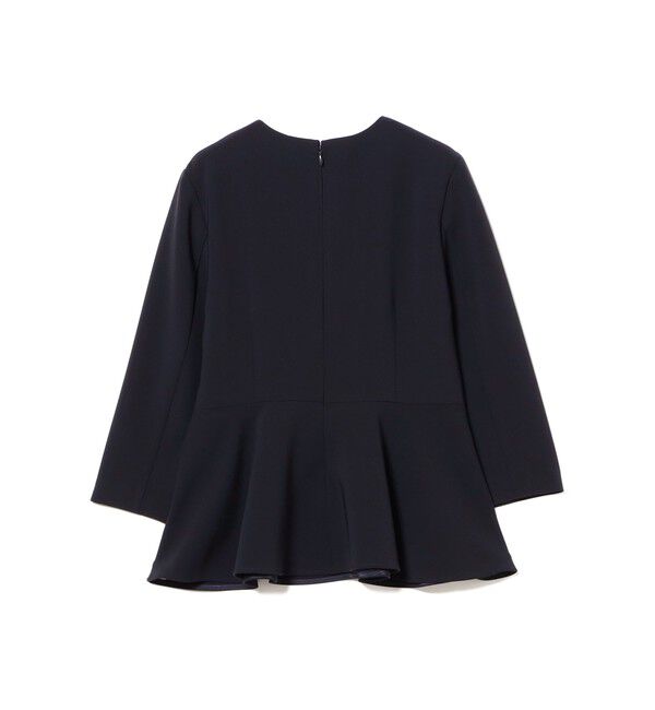 Demi-Luxe BEAMS 「トリアセ ペプラム ブラウス＊」|シャツ・ブラウス|