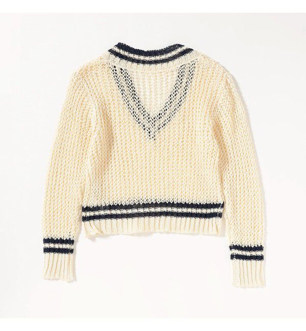 BEAMSBOY「Vネック ライン プルオーバー」|ニット・セーター|