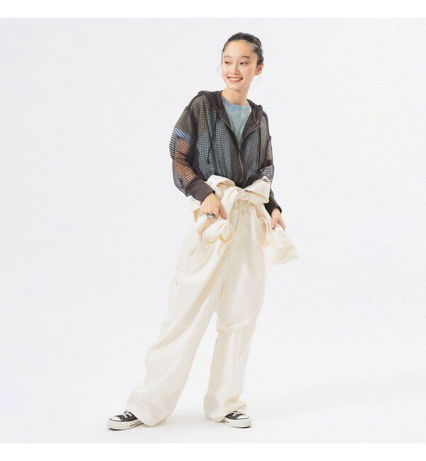 BEAMSBOY「ビッグ メッシュ フーディー」|Tシャツ・カットソー|