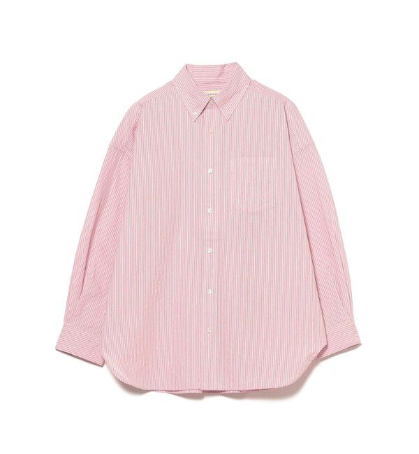 BEAMSBOY「ドビー ストライプ ビッグ BDシャツ」|シャツ・ブラウス|