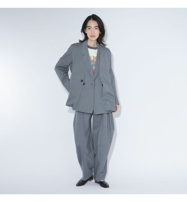 BEAMSBOY「maturely / ティー ダブ ボンタン スラックス」|スラックス|