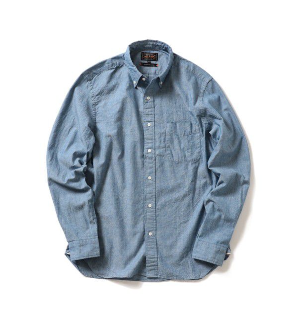 BEAMS PLUS「BEAMS PLUS / シャンブレー ボタンダウン シャツ」|シャツ・ブラウス|CHAMBRAY