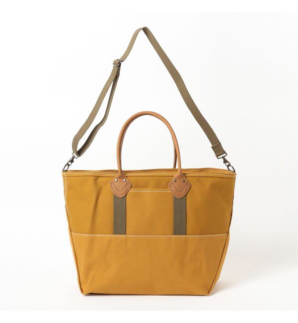 BEAMS PLUS「L.L.Bean / 別注 Deep Bottom Leather Handle Zip Tote L」|その他|