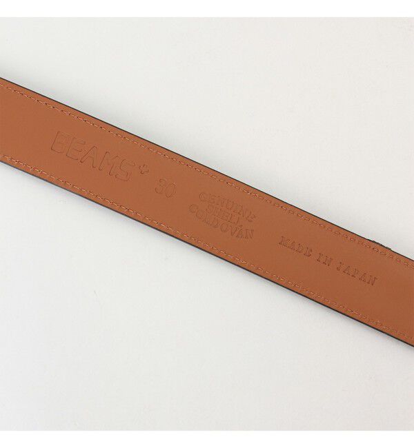 BEAMS PLUS「Cordovan Belt」|ベルト|
