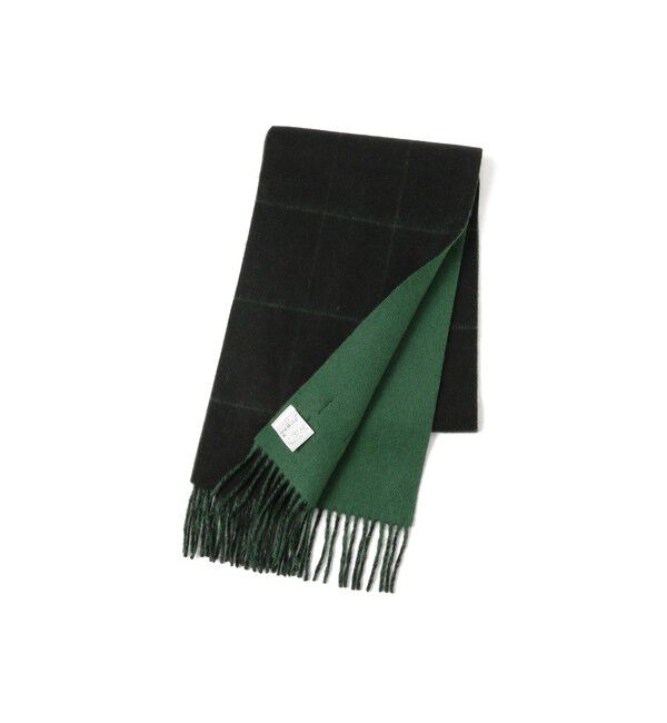 BEAMS「カシミヤ ウィンドウペンチェック マフラー」|マフラー|