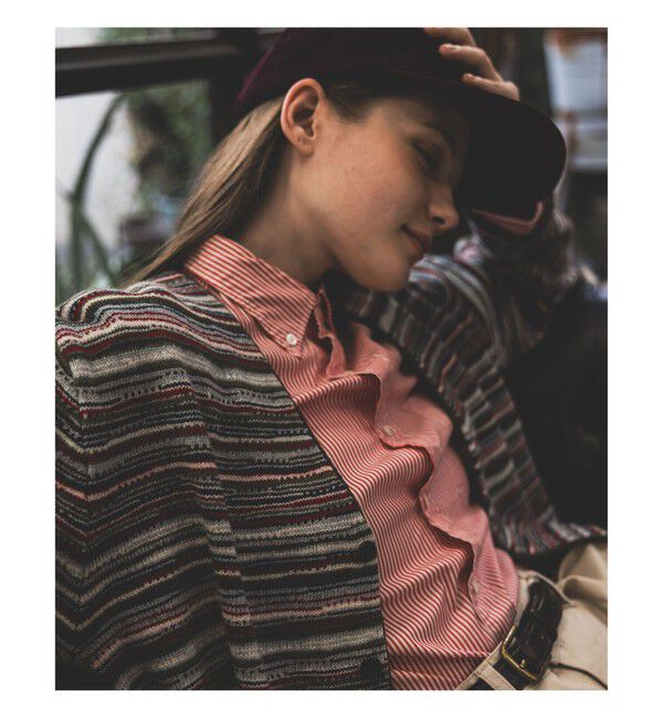 BEAMS PLUS「Cardigan Stripe」|ニット・セーター|