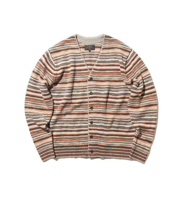 BEAMS PLUS「Cardigan Stripe」|ニット・セーター|