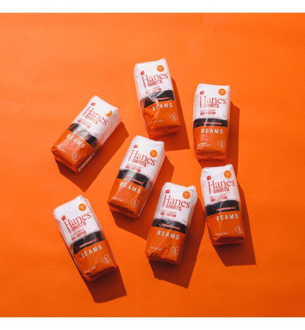 BEAMS「Hanes / 別注 Japan Fit 2pack T-shirts」|インナー|