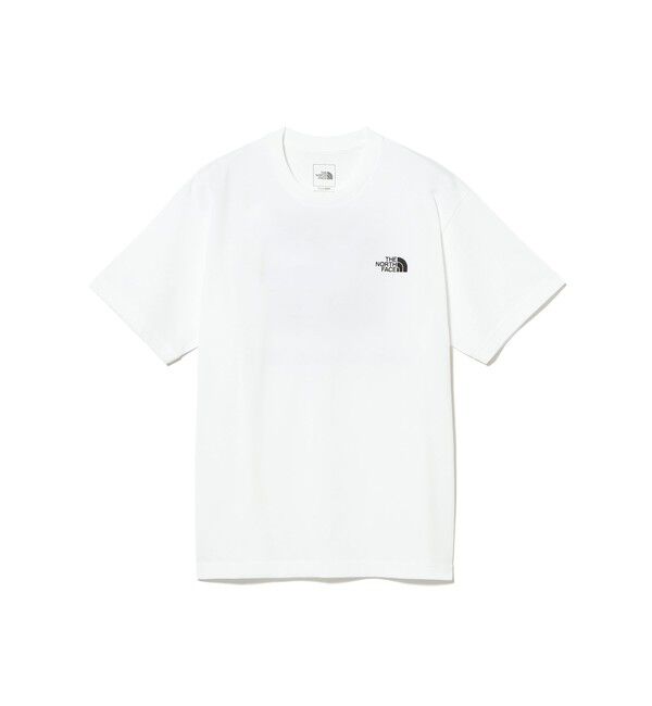 BEAMS「THE NORTH FACE / S/S Back Square Traverse Logo Tee」|Tシャツ・カットソー|ﾎﾜｲﾄ