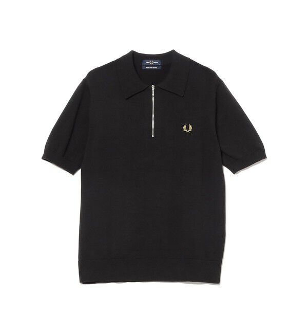 BEAMS「【別注】FRED PERRY / Half-Zip Knit Polo」|ニット・セーター|
