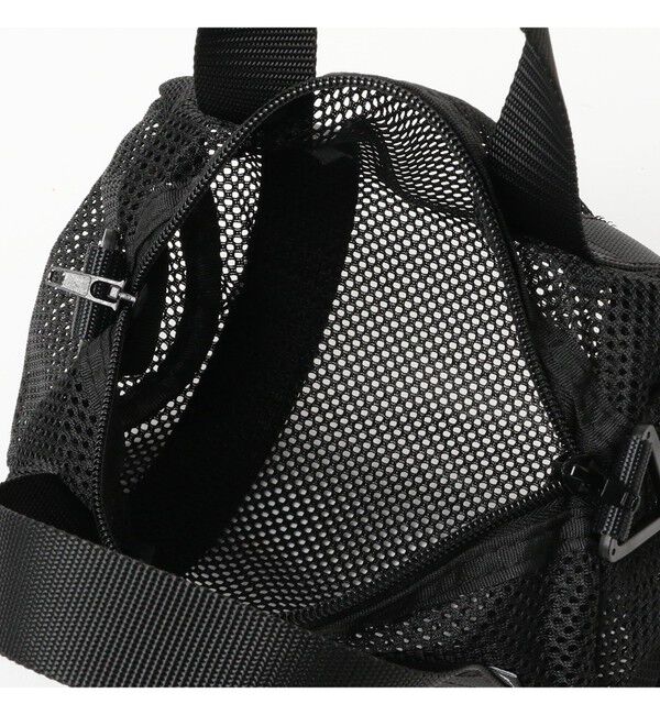 BEAMS「メッシュ ボストンバッグ」|リュック|