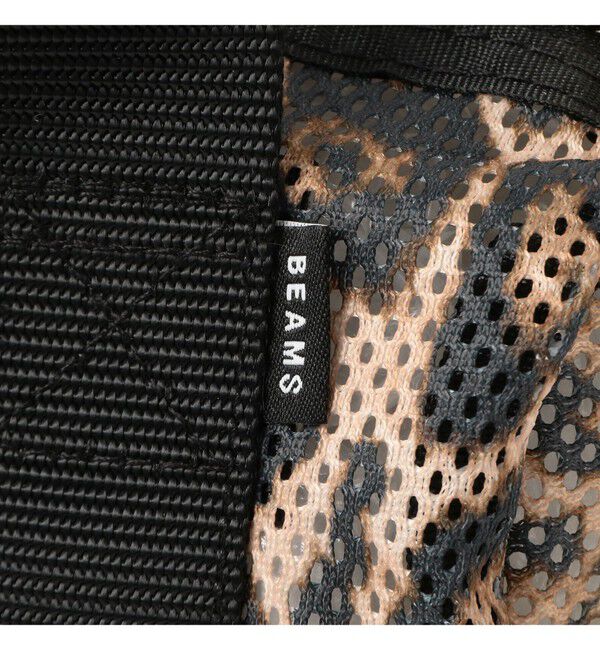 BEAMS「メッシュ ボストンバッグ」|リュック|