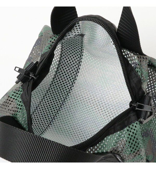 BEAMS「メッシュ ボストンバッグ」|リュック|