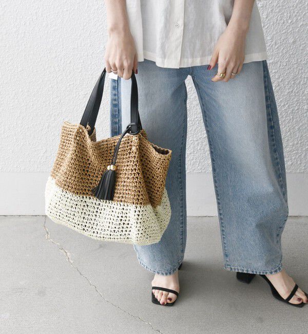 SHIPS any「《一部追加予約》【WEB限定】SHIPS any: コマアミ トート」|トートバッグ|