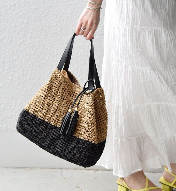 SHIPS any「《一部追加予約》【WEB限定】SHIPS any: コマアミ トート」|トートバッグ|