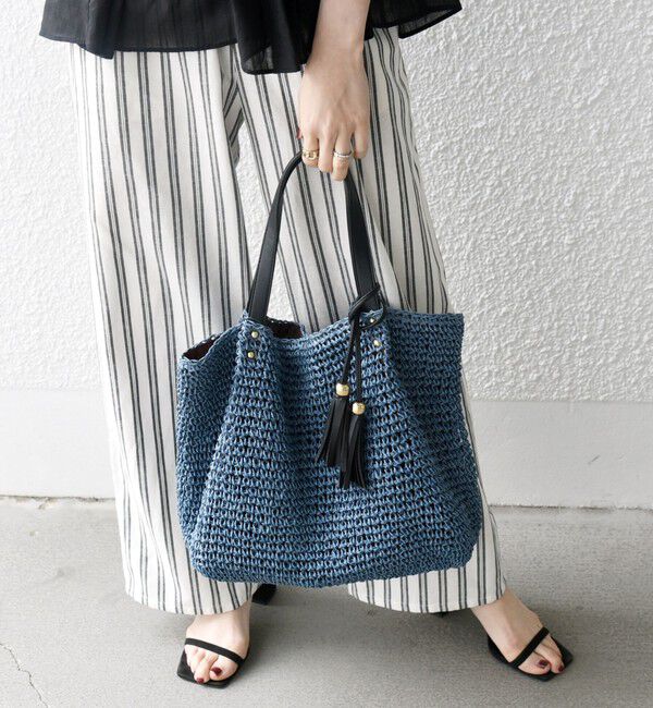 SHIPS any「《一部追加予約》【WEB限定】SHIPS any: コマアミ トート」|トートバッグ|